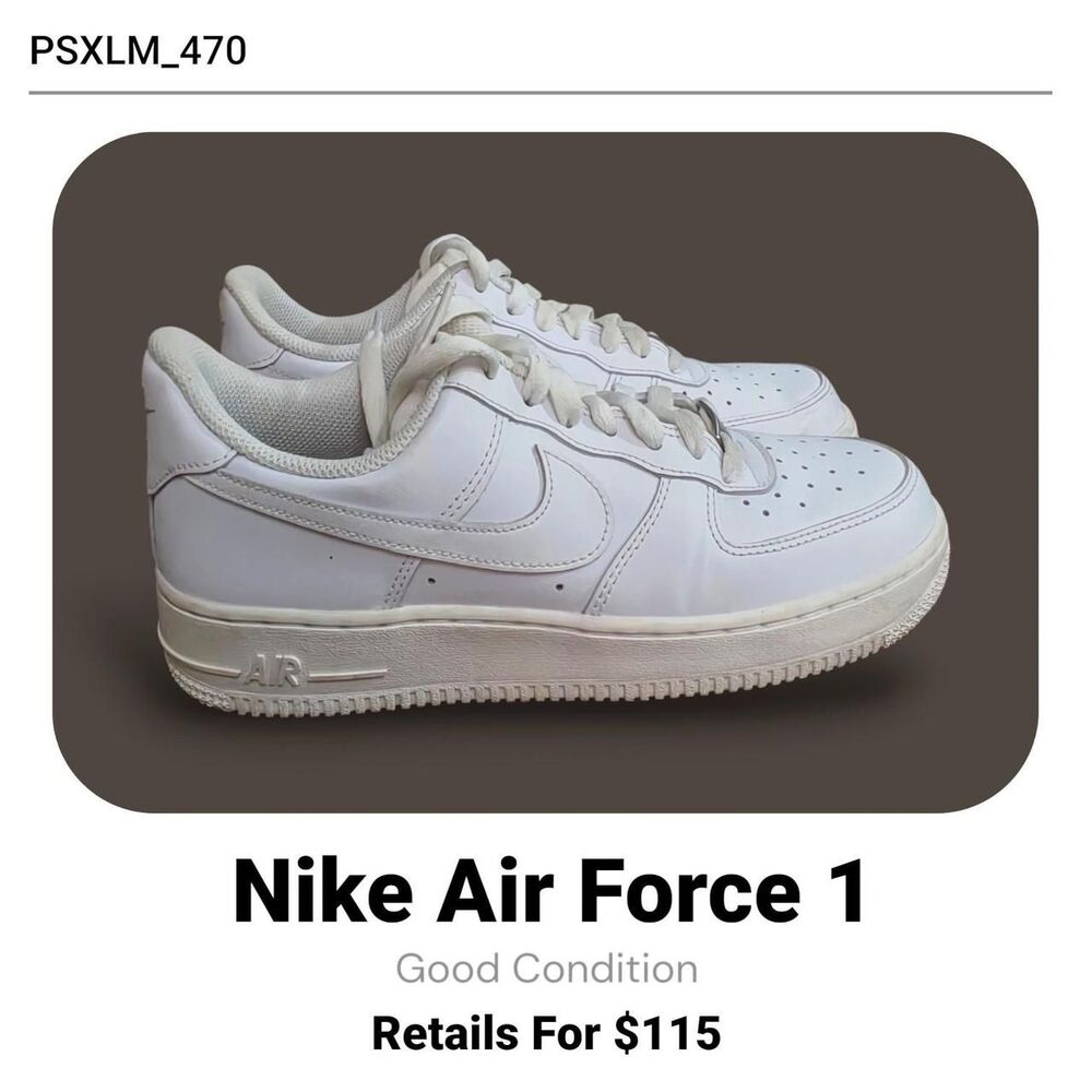 Air-force Men's White Trainers